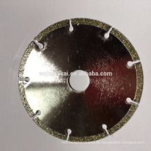 ultra dünne 105 115 180 230 Millimeter-Marmorgranitfliesen galvanisierte Diamantkreisschneidemesser